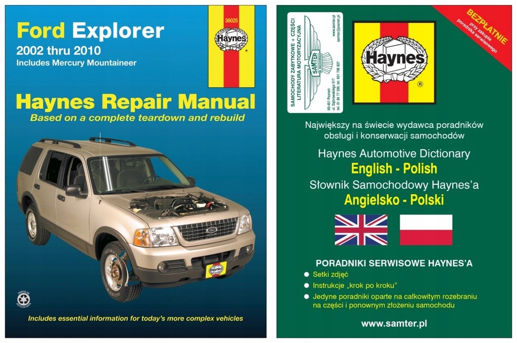 Ford Explorer Mercury Mountaineer 2002-2010 Haynes