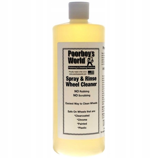 POORBOY'S WORLD Spray and Rinse Wheel Cleaner 946