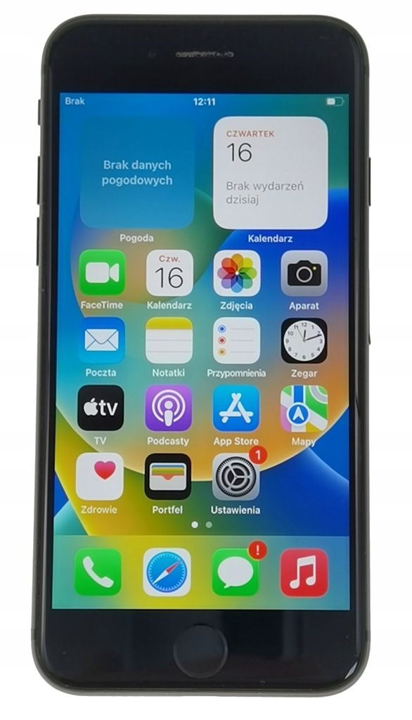 Apple iPhone 8 256GB space grey szary KLASA A- bateria 100%