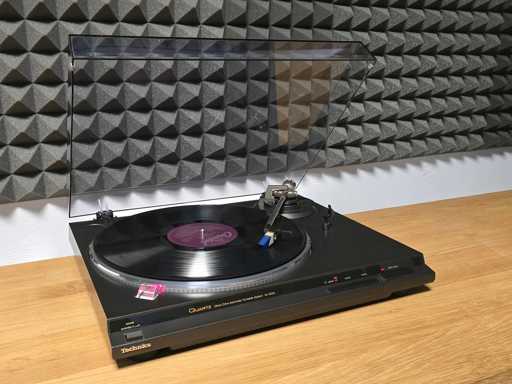 TECHNICS SL-QD33 GRAMOFON TOP PO PRZEGLĄDZIE AUTOMAT DIRECT DRIVE QUARTZ !