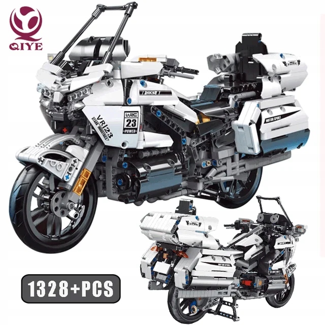 High-Tech Motorcycle Car Building Blocks Yaiba Kusanagi Model Cyberpunk