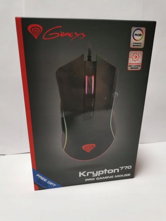 MYSZ GENESIS KRYPTON 770 KOMPLET IDEALNA