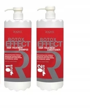 Roqvel botoks effect zestaw do włosów regenerujący