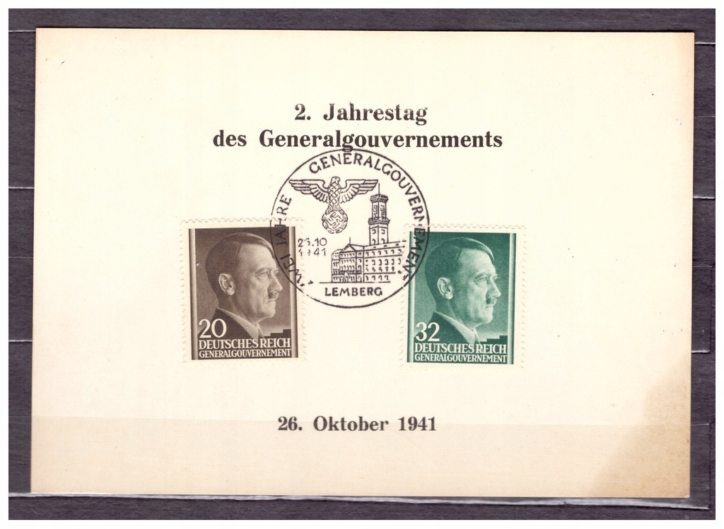 Fi 77 i 80 + kas.15 - Gen.Gubern.- 1941 rok/plama/
