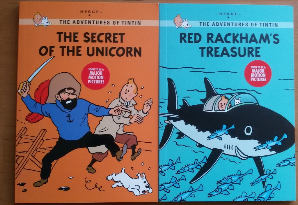 Przygody Tintina - po angielsku