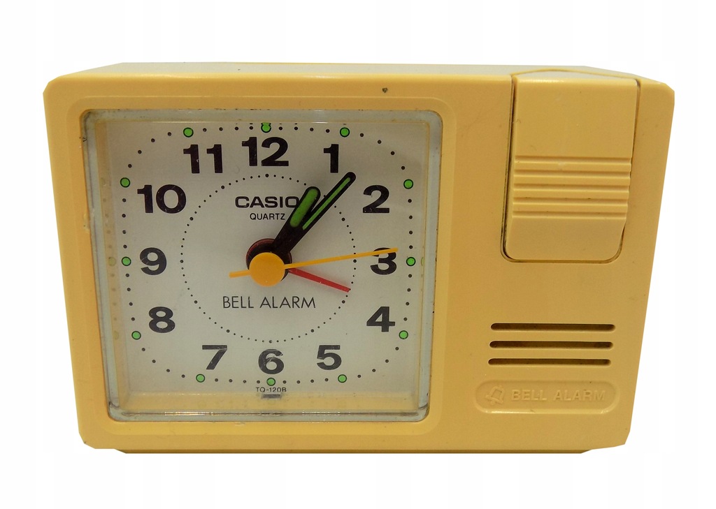 CASIO Bell Alarm zegar kwarcowy Japonia