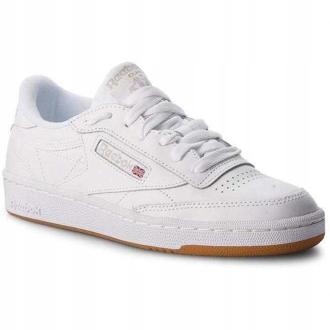 H0C202*REEBOK CLUB C85 SNEAKERSY SZNUROWANE 38 X01