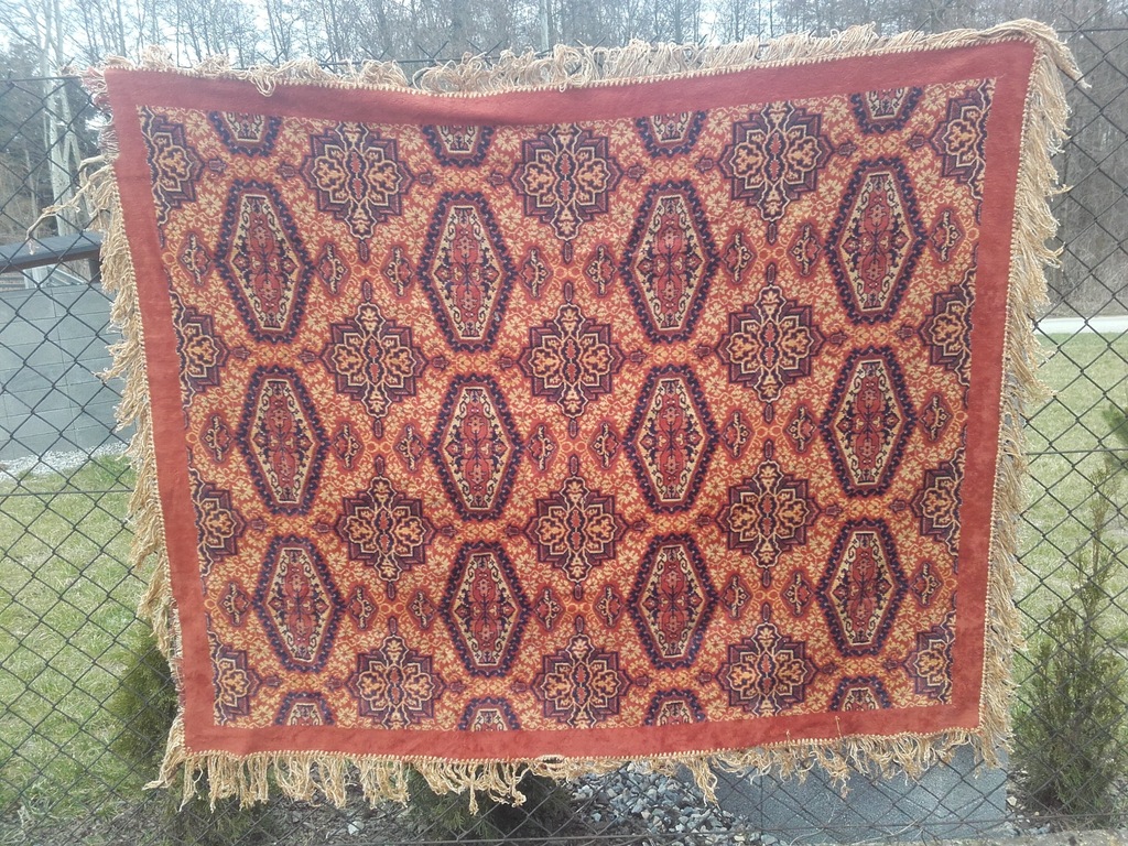 Stary kilim gobelin narzuta