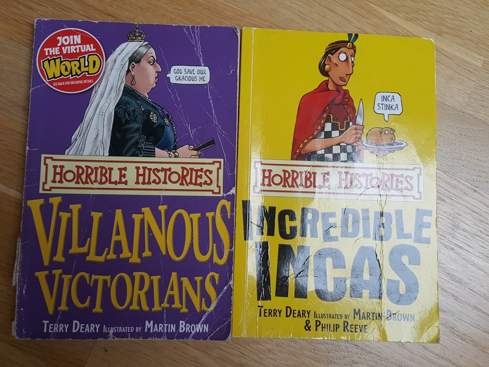 T. Deary Horrible Histories x 2 - Incredible Incas