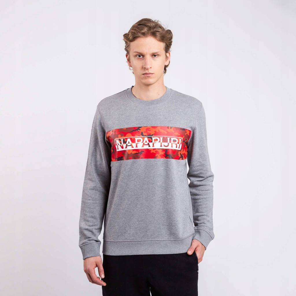 Napapijri BALKA CREWNECK MED GREY M