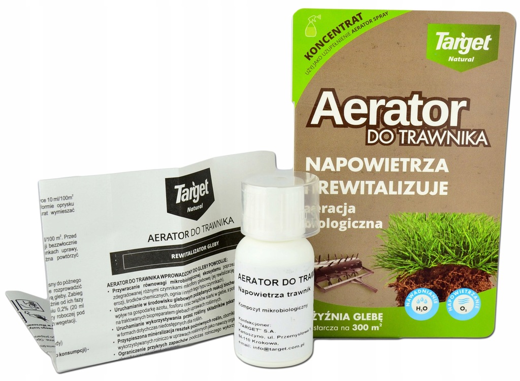 AERATOR do napowietrzania trawników Target 30 ml