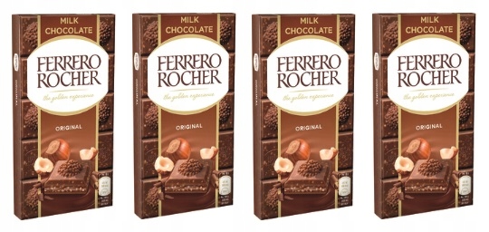 4x 90g FERRERO ROCHER Original Hazelnut Czekolada