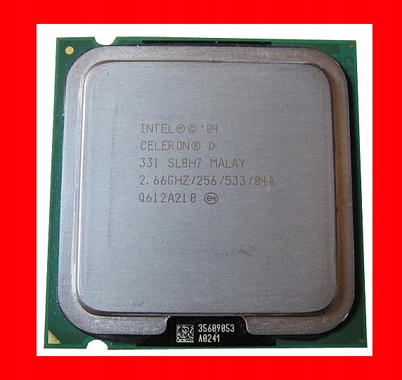 Intel CELERON D 2.66GHz 775 oraz 478!! opakowanie - 7779745334 