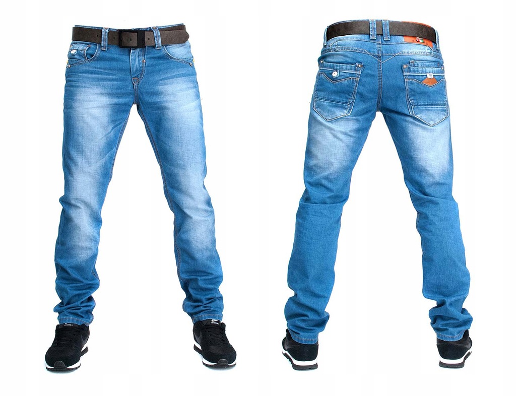 SPODNIE Jeans Męskie Młodzieżowe 29 DD2 77-78 cm