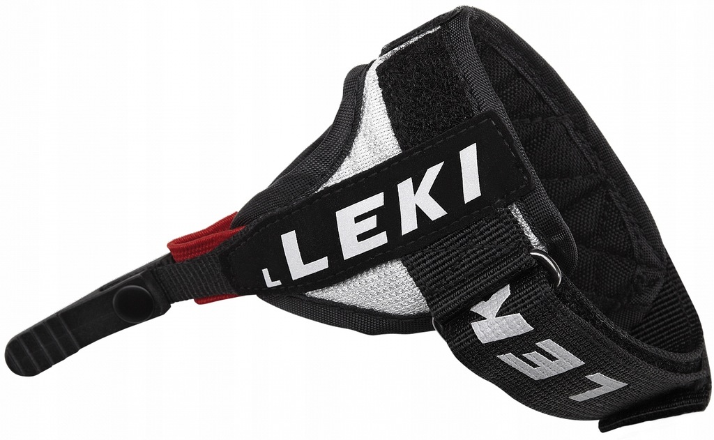 Paski do kijów NW/XC Leki TRIGGER 1 V2 STRAP Silver/Black M/L/XL