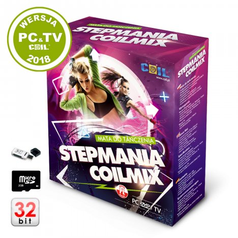 COIL MATA 32BIT 4w1 DO TAŃCZENIA TAŃCA PC+TV 2018