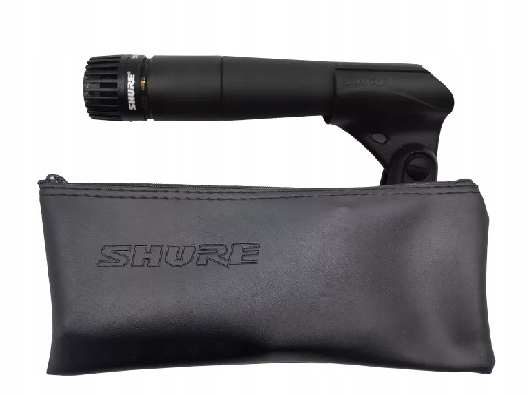 DYNAMICZNY MIKROFON INSTRUMENTALNY DYNAMIC SHURE SM57 POKROWIEC