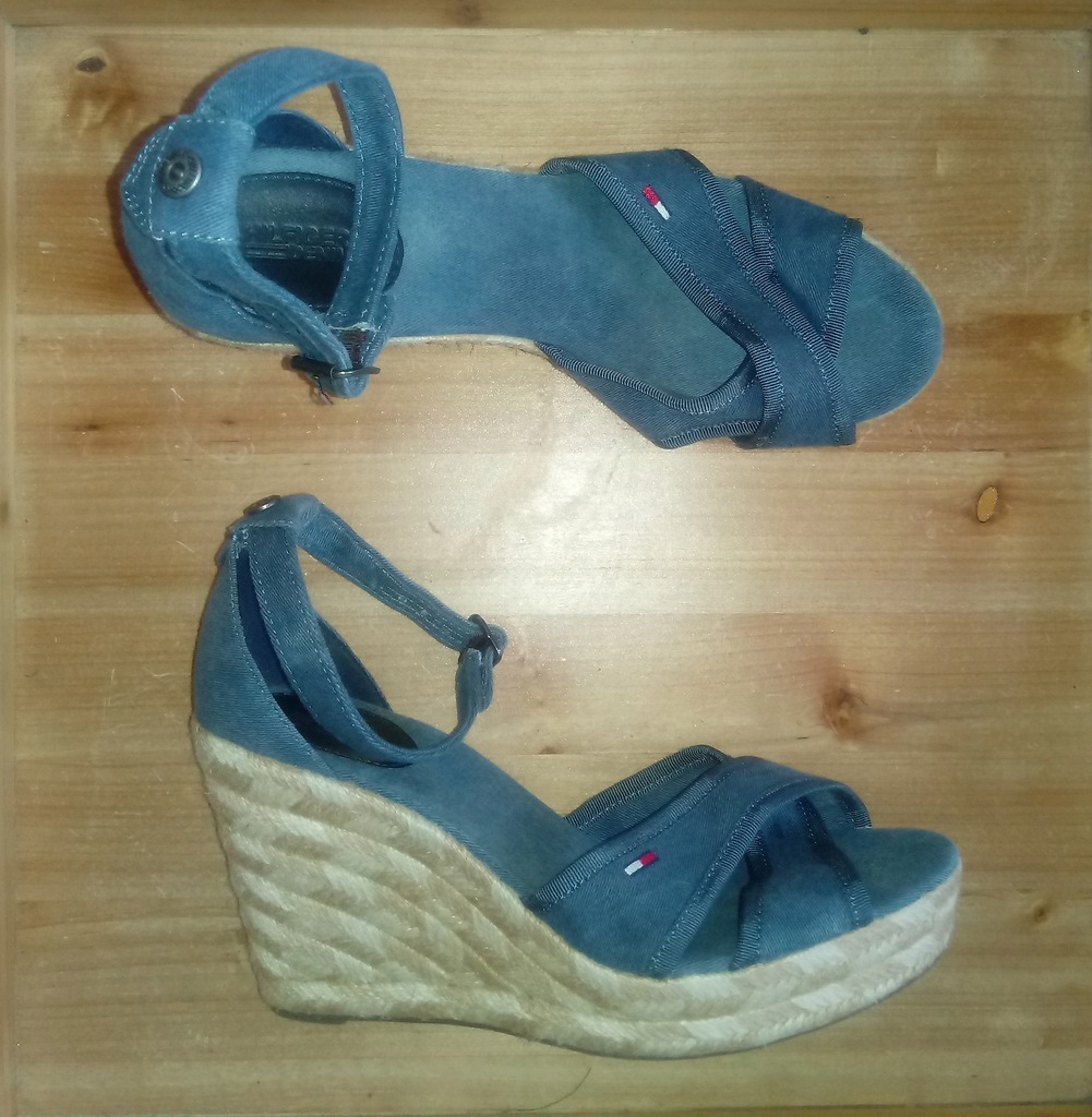 TOMMY HILFIGER BUTY ESPADRYLE ROZMIAR 38