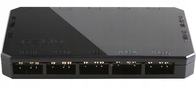 GELID KONTROLER ARGB GELID Amber5 D-RGB + Pilot