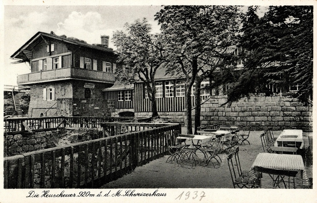 Karłów Karlsberg (gmina Radków ) , dom szwajcarski / 1937 r.