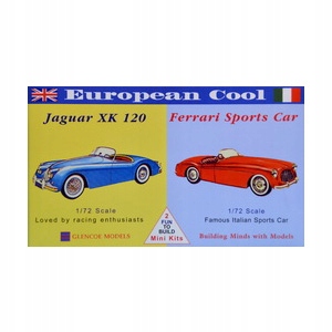 Samochody European Cool - Jaguar XK-120 / Ferrari