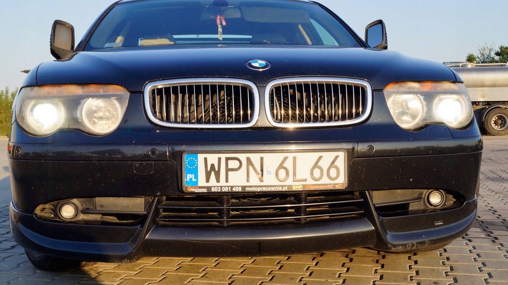 BMW E65 730D CZARNA PERŁA 7816688635 oficjalne