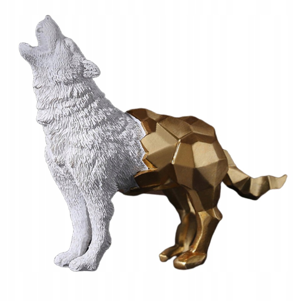 Geometryczne nowoczesne rzeźby zwierząt ozdoby