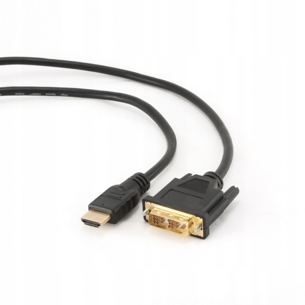 GMB KABEL DVI - HDMI 0,5m dł. M/M GOLD PRZEWÓD !