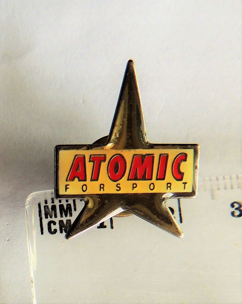 Atomic ski odznaka logo