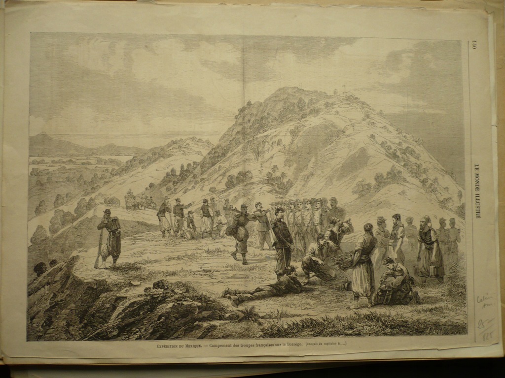 oddziały francuskie w Meksyku, oryg. 1863