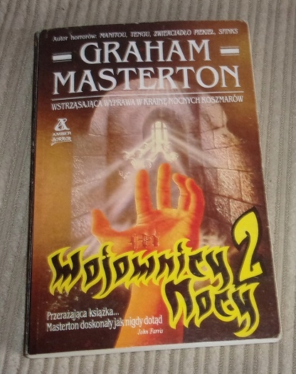 WOJOWNICY NOCY 2 Graham MASTERTON przerażająca książka /42