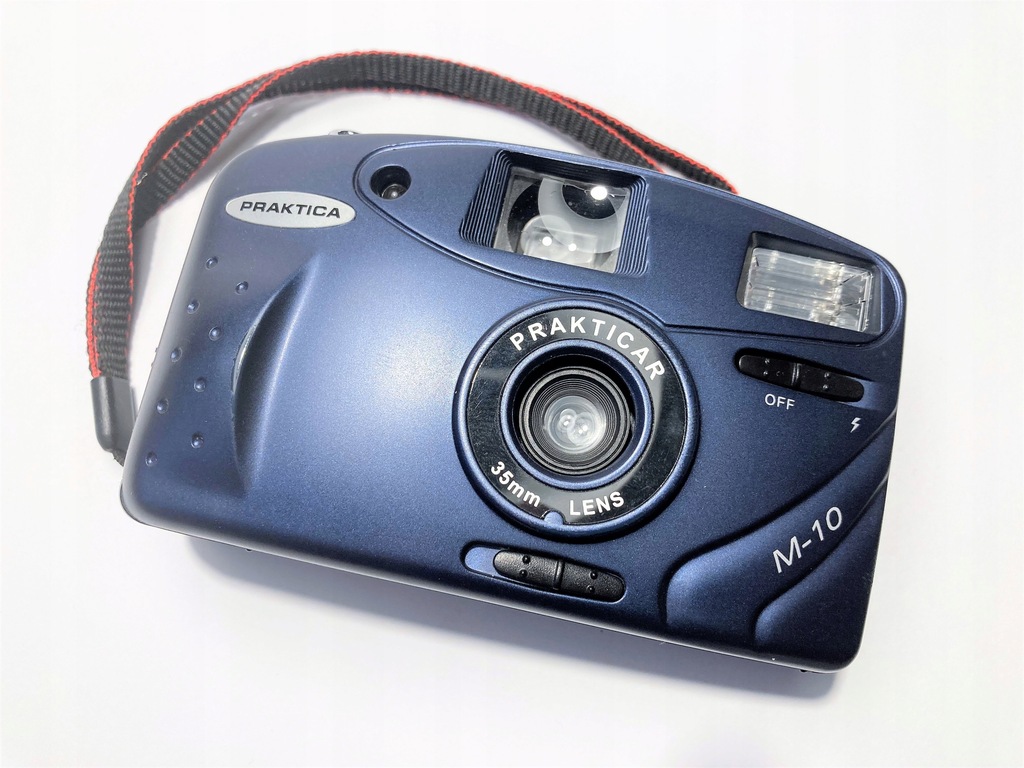 Practica M-10 aparat analogowy kompaktowy street foto
