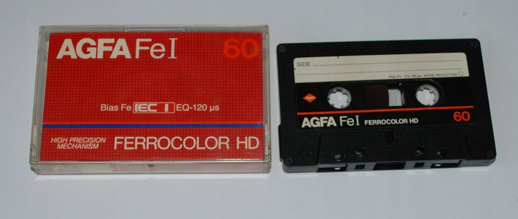 Kaseta magnetofonowa AGFA Ferrocolor HD 60