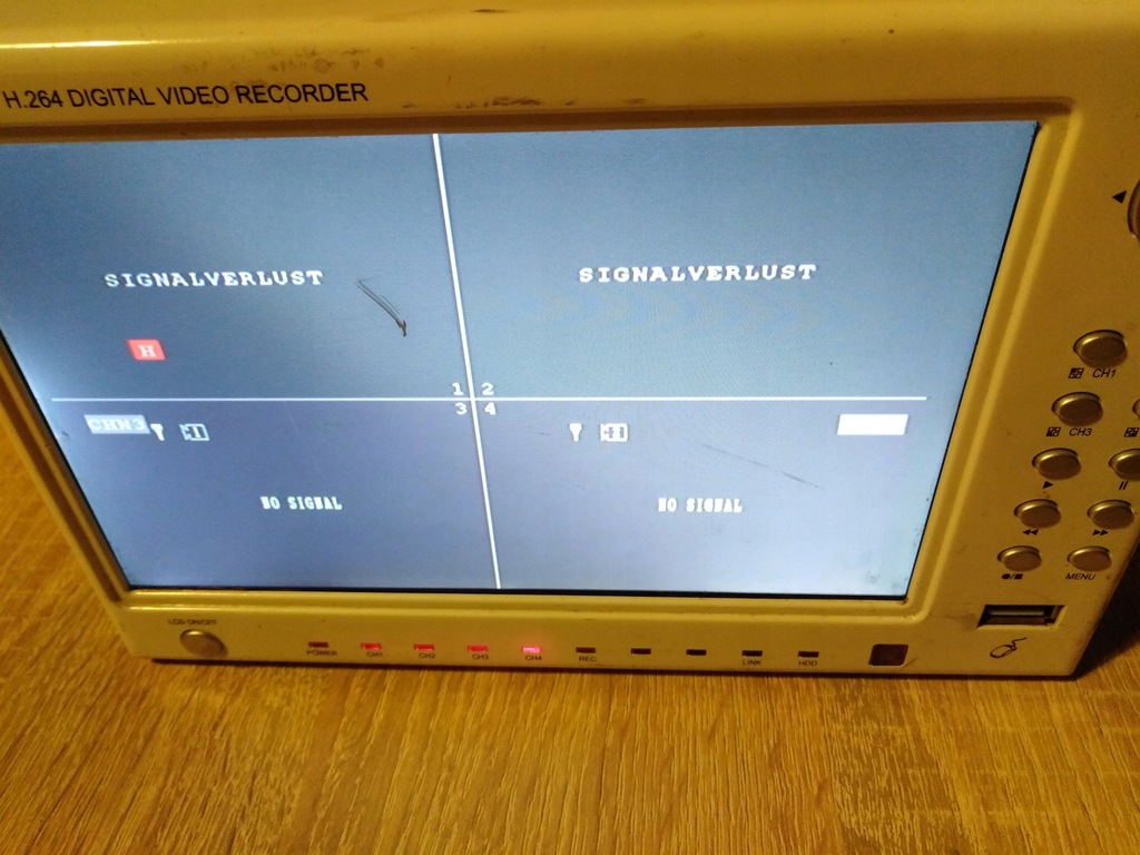 Rejestrator monitoringu Elro h264 DVR74W A065