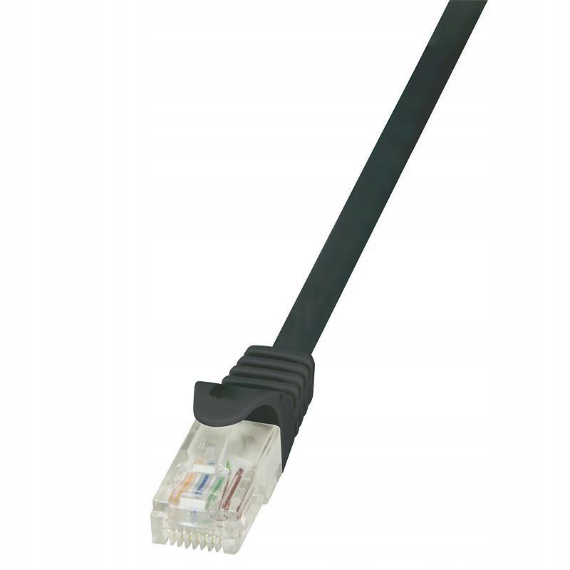 LOGILINK F/UTP Cat.5e 7.5 m Czarny 7.5 Patchcord