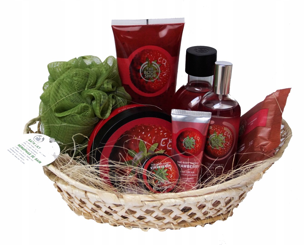 THE BODY SHOP_ZESTAW_STRAWBERRY TRUSKAWKA prezent