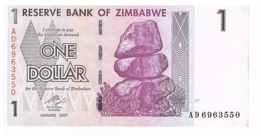 Zimbabwe 1 dolar