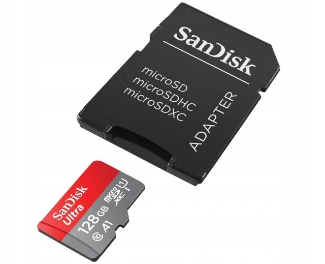 Karta microSD SanDisk 128GB 1 sztuka