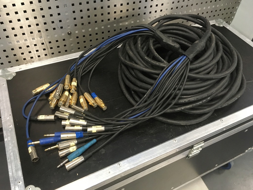 Multicore, pyta, kabel wieloparowy Zeck, 16ch, 30m