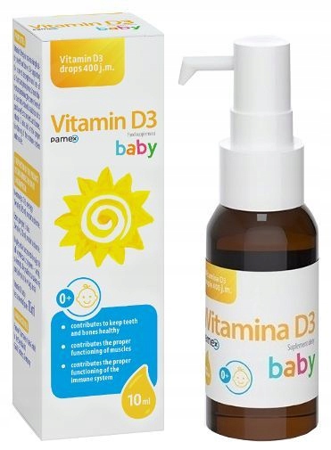 Witamina D3 Baby Dla Dzieci Krople 10 Ml D 400