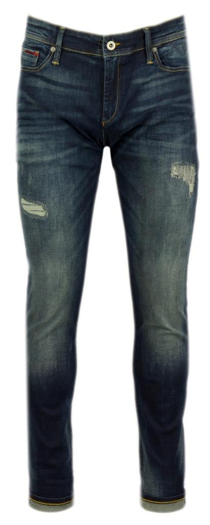 TTOMMY HILFIGER Spodnie Męskie Jeans SKINNY 34/34