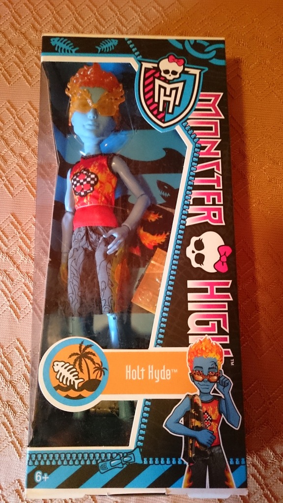 Nowa kolekcjonerska lalka Monster High Holt Hyde