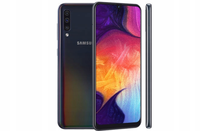 Samsung Galaxy A50 A505FN/DS Black 4/128GB - 8353897846 - oficjalne ...