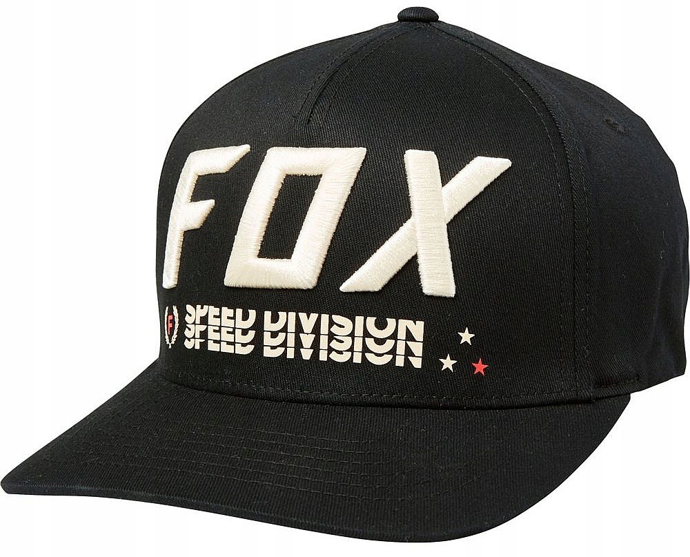 czapka Fox Triple Threat Flexfit - Black