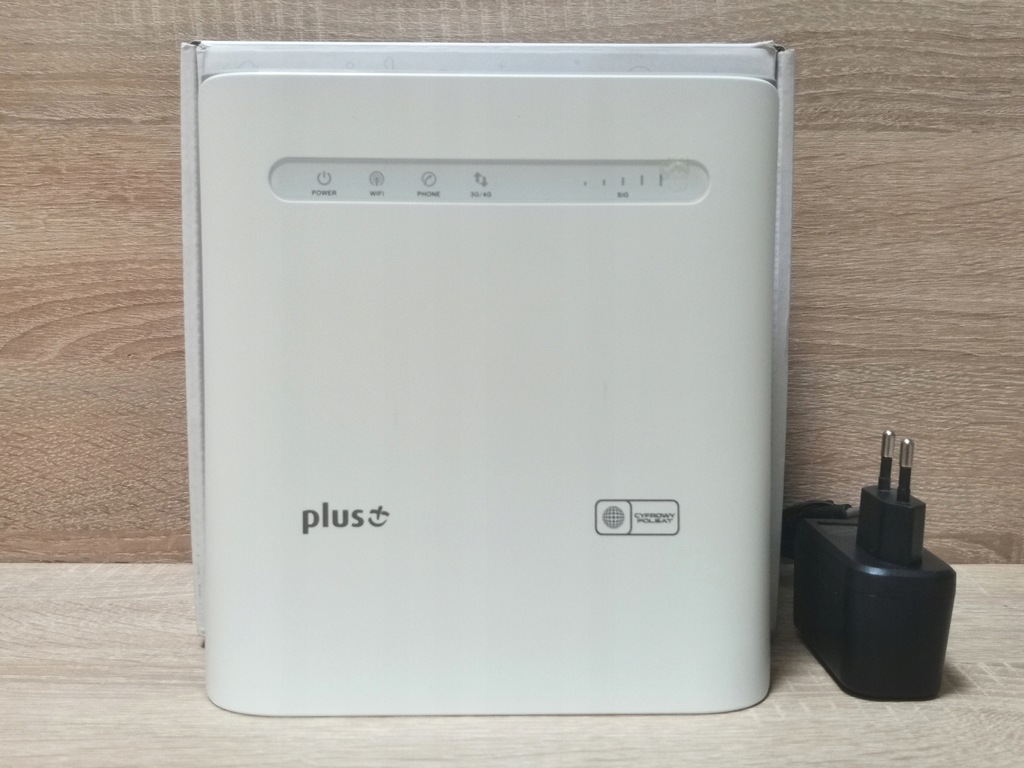 Router ZTE MF286R LTE biały Komplet Jak nowy!