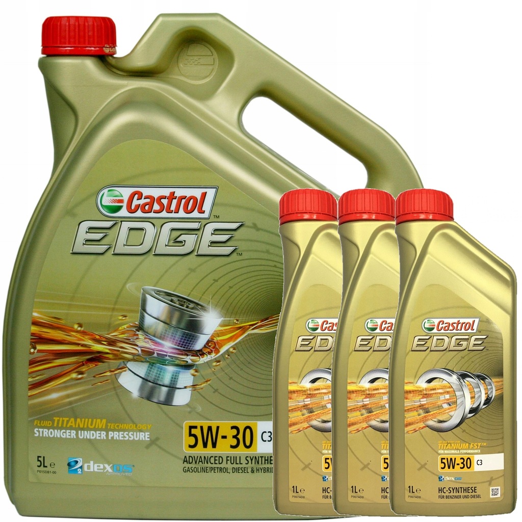 Купить Моторное масло Castrol Edge 5W-30 C3 PC 5л + 3л: отзывы, фото и ...