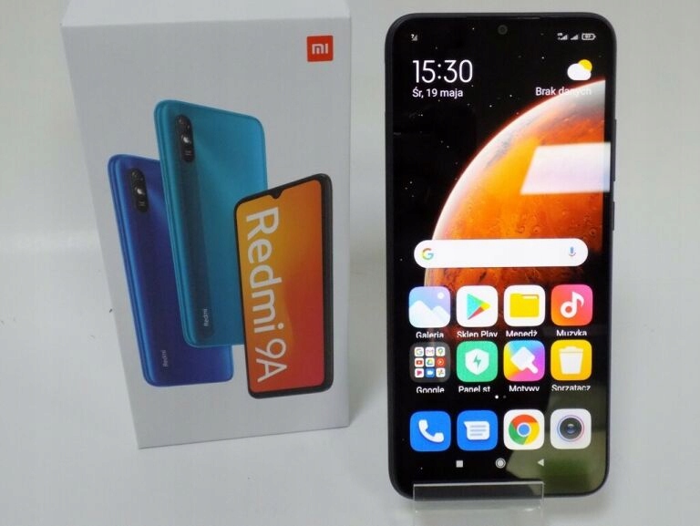 TELEFON XIAOMI REDMI 9A KOMPLET JAK NOWY FV