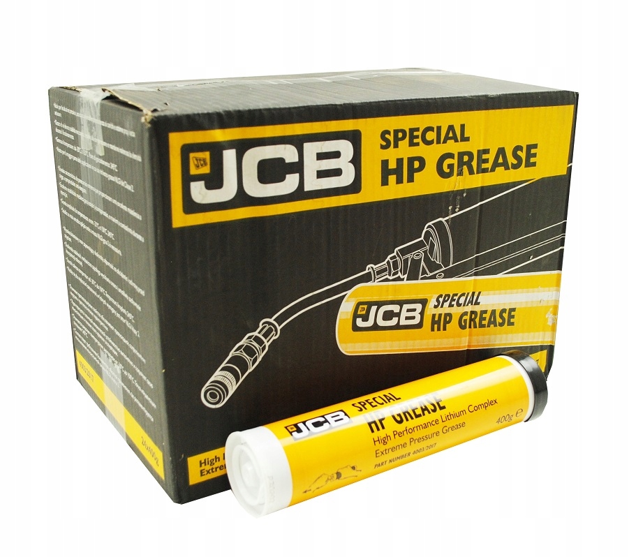 SMAR JCB SPECIAL HP GREASE KARTUSZ 400G ORYGINAŁ 11247330289