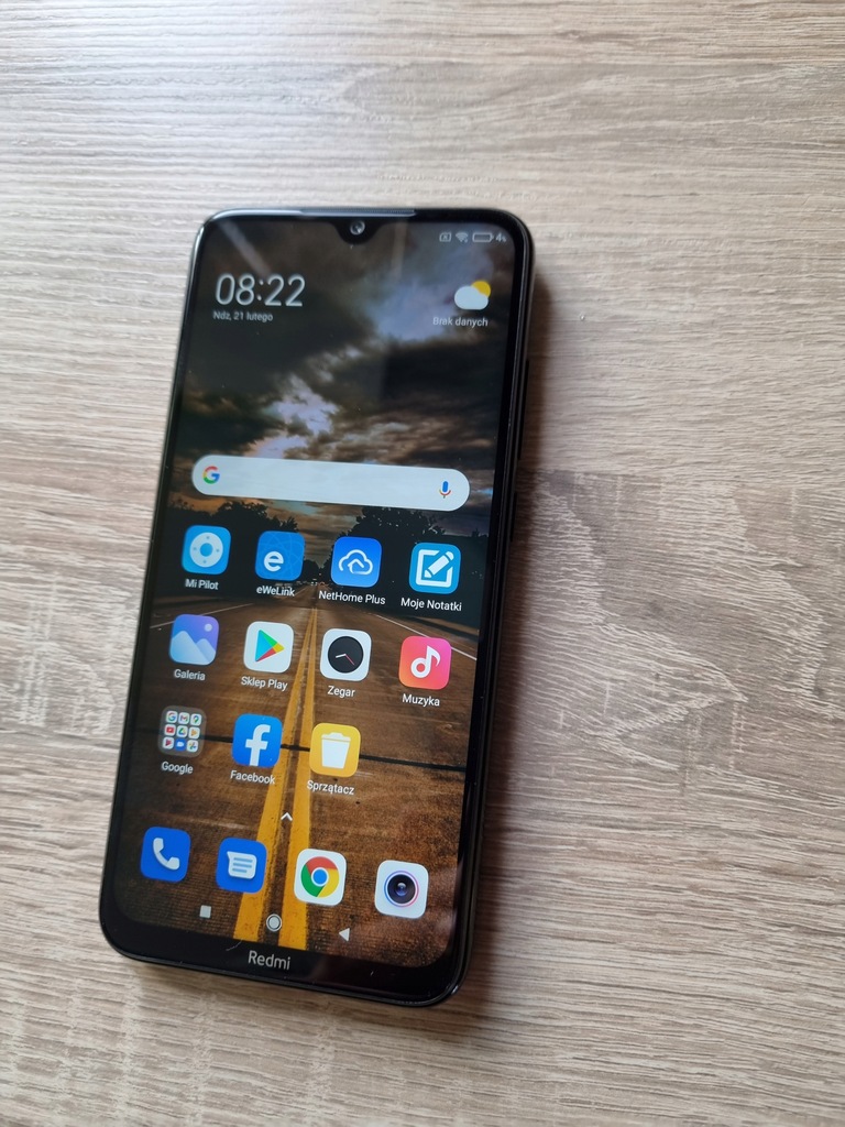 Smartfon Xiaomi Redmi Note 8 4 GB / 64 GB czarny