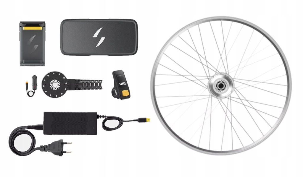 KOŁO ELEKTRYCZNE SWYTCH ZESTAW DO KONWERSJI ROWERU E-BIKE SILNIK 36V 250W